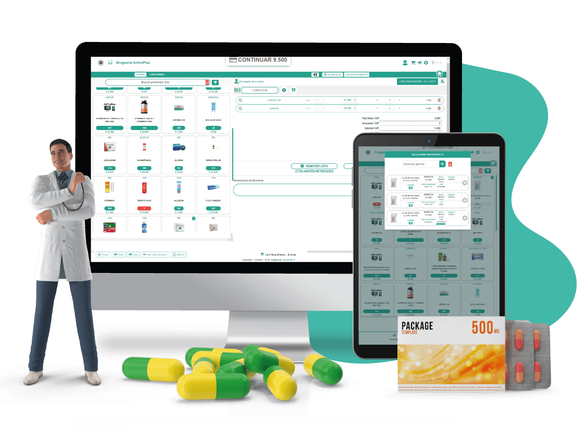 sistema de facturacion para drogueria o farmacia