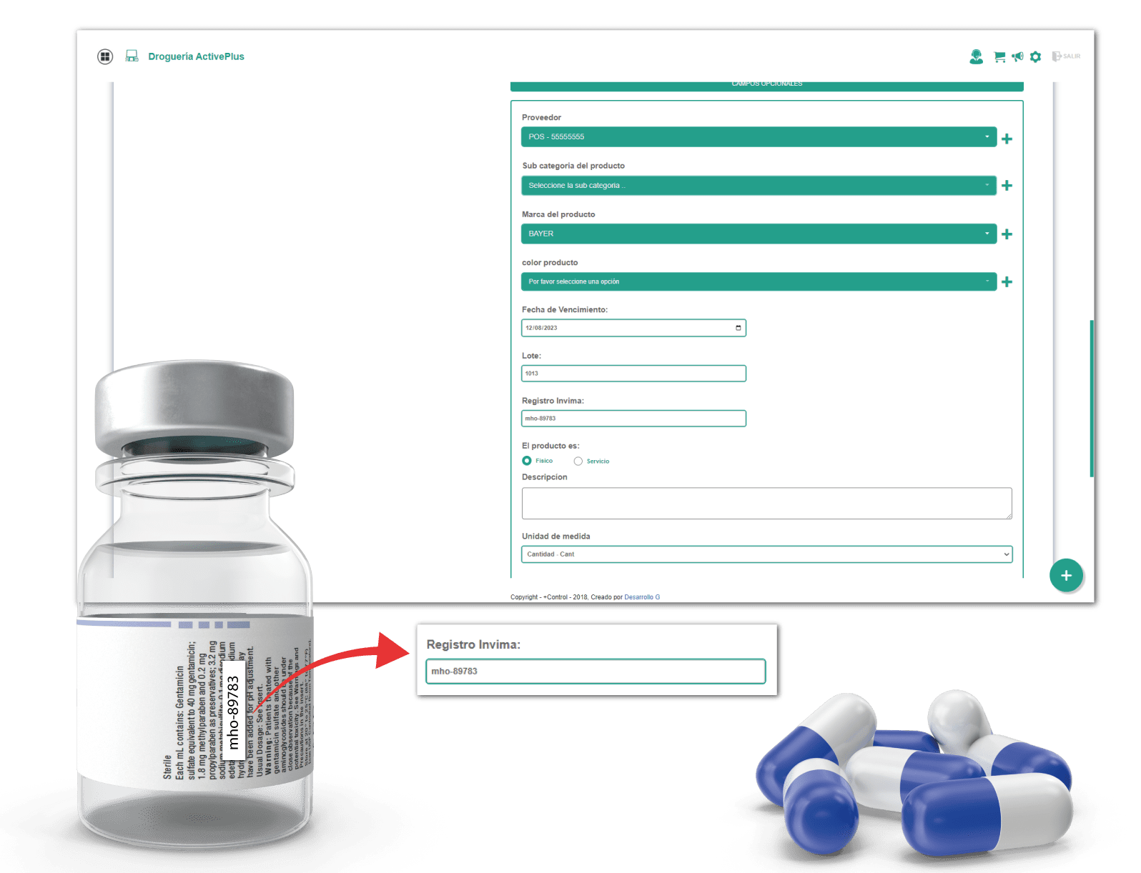 software para drogueria o farmacion con resgistro invima