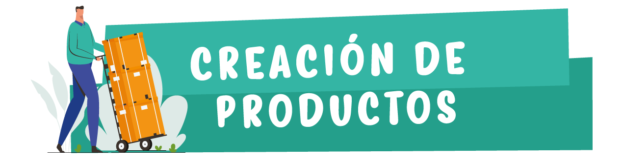 creacion de productos en inventario