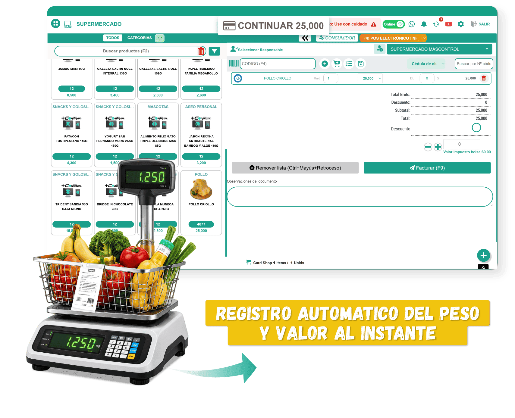 agenda mensual de pagos